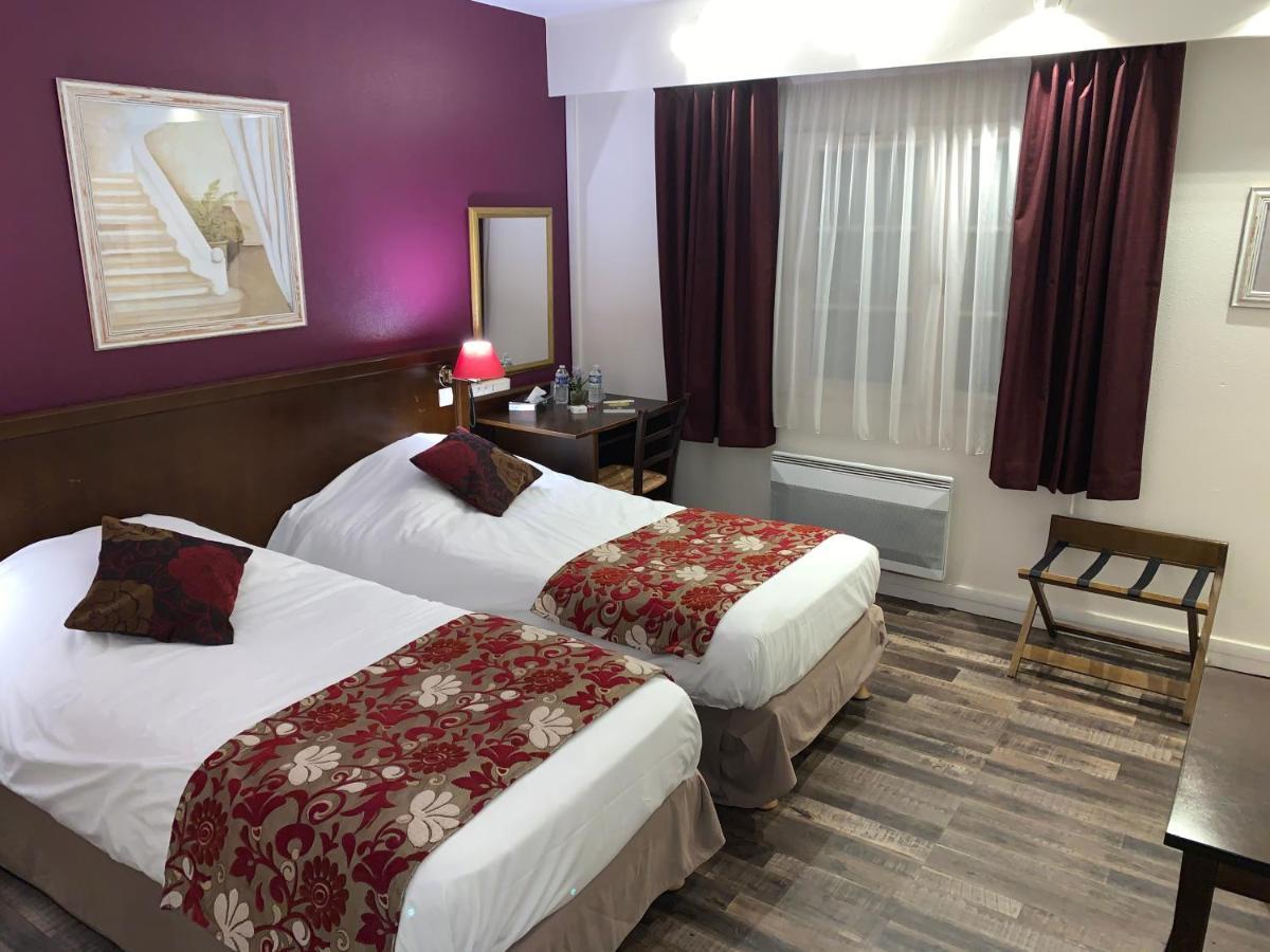 Chaufour-lès-Bonnières Logis Hotel Les Nympheas מראה חיצוני תמונה