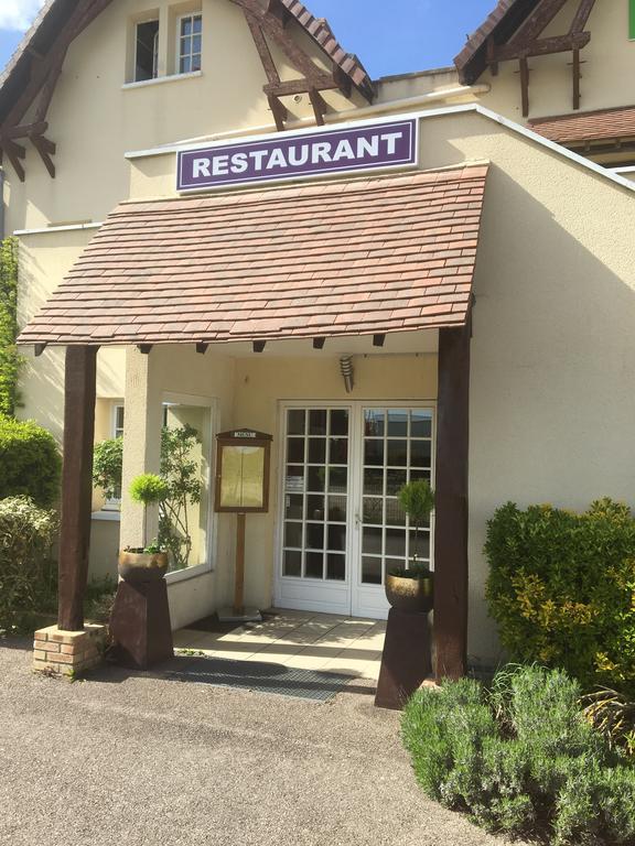 Chaufour-lès-Bonnières Logis Hotel Les Nympheas מראה חיצוני תמונה