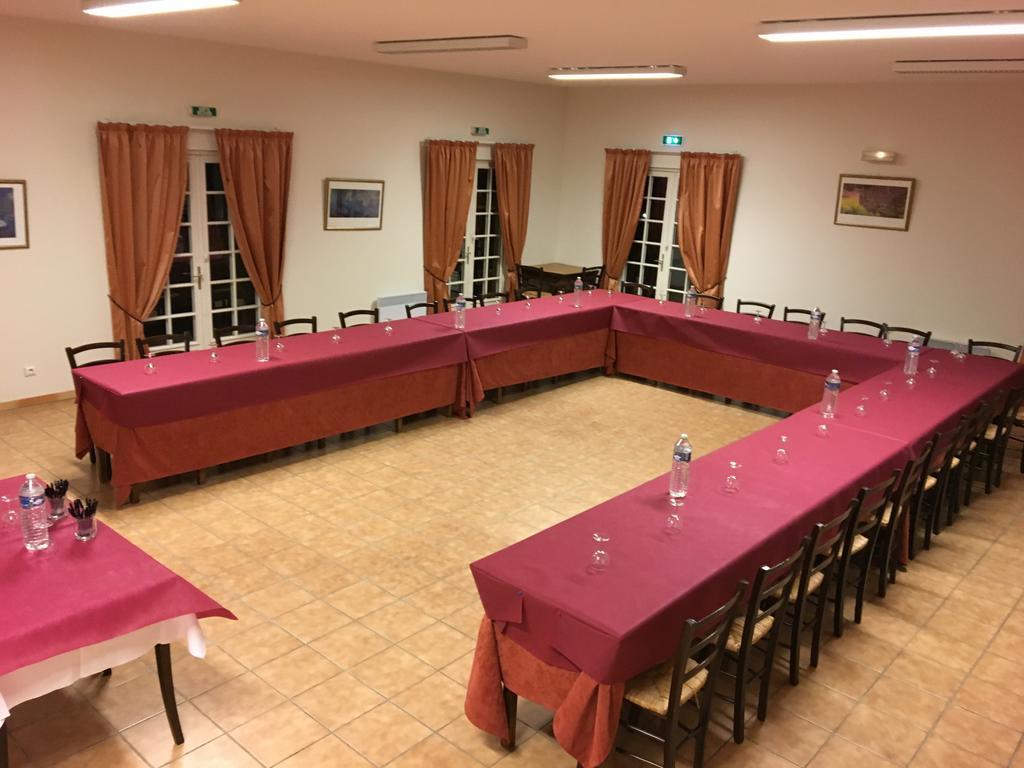 Chaufour-lès-Bonnières Logis Hotel Les Nympheas מראה חיצוני תמונה